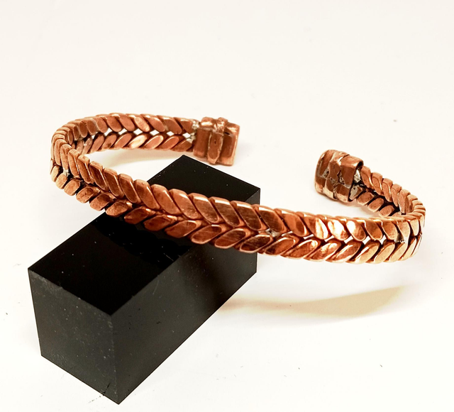 Bracelet Cuivre épi de blé 