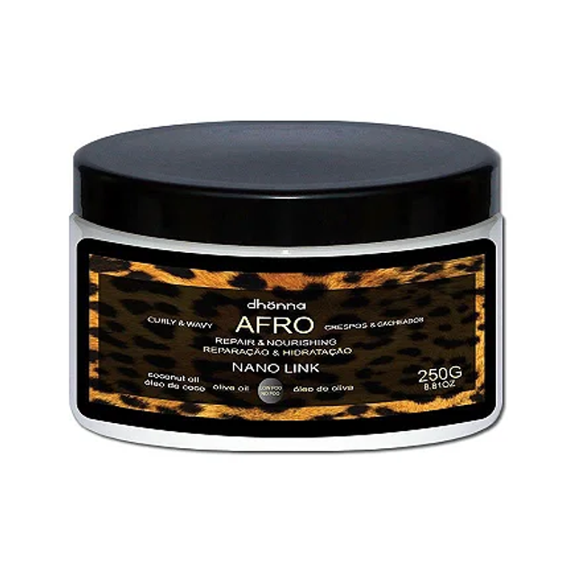 Máscara afro afro premium nano link 300g- dhonna 