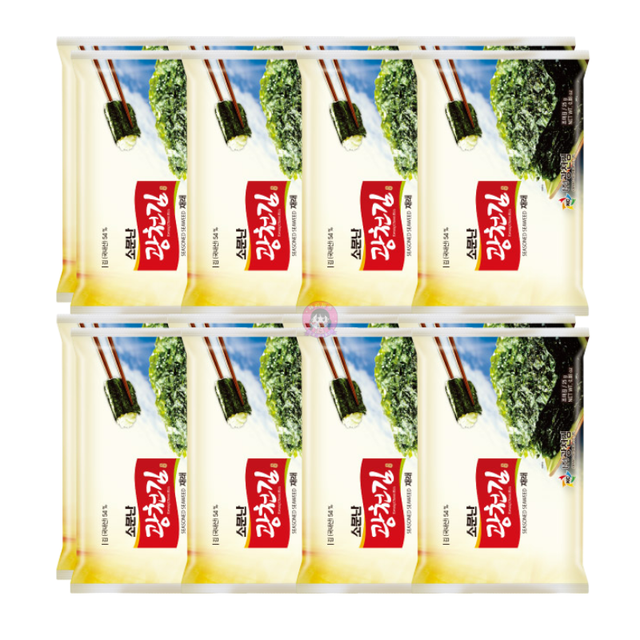 Im Mart Korean Grocery Kwang Cheon Kim Dosirak Seasoned Seaweed 16x5g