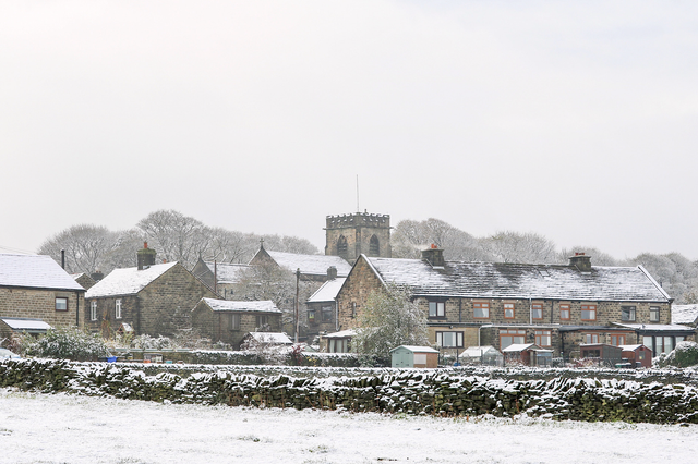 "Snow at Bolsterstone" Print    