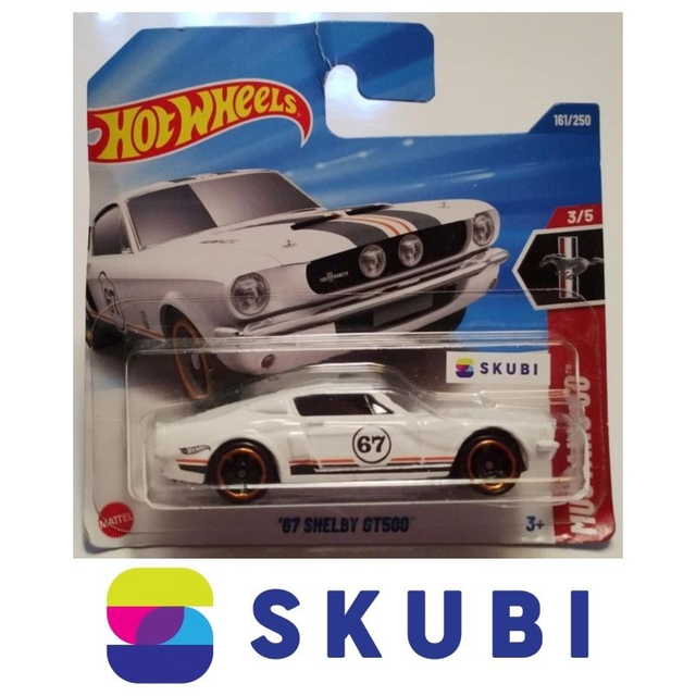 1967 Shelby GT500 67 - Mustang 60 3/5 - Hot Wheels 161/250