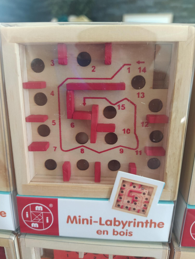 MINI LABYRINTHE BOIS