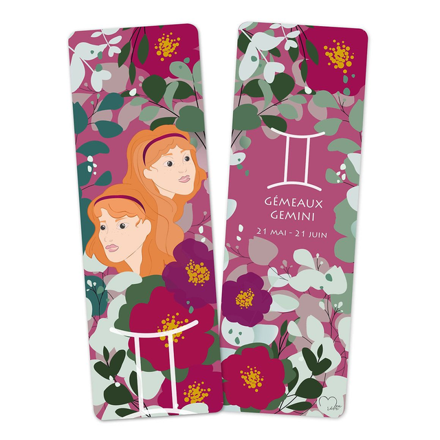 Marque-page Gémeaux