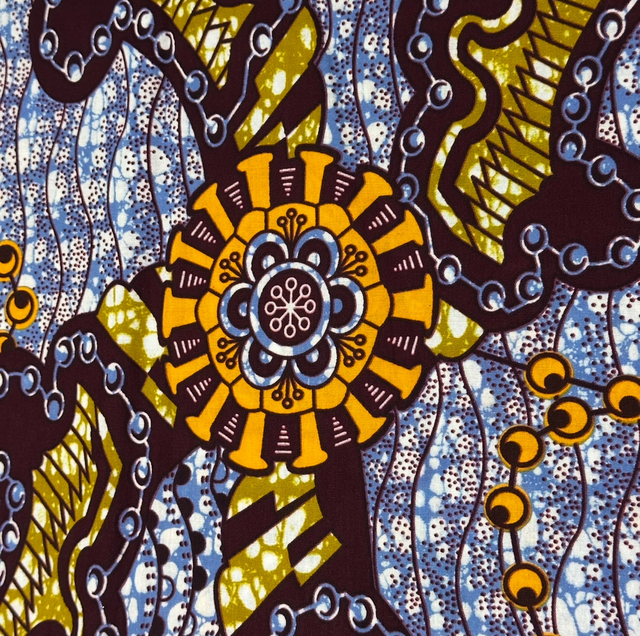 Wax Oasis Jaune 2m70 Coton