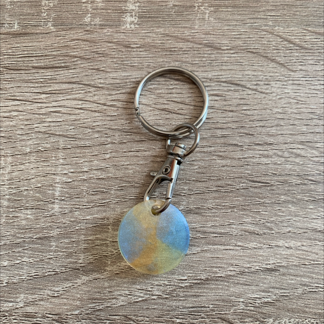 Porte-clés jeton de caddi