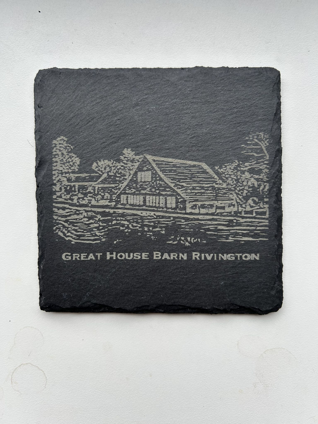 Rivington Great House Barn (Bottom Barn) slate coaster