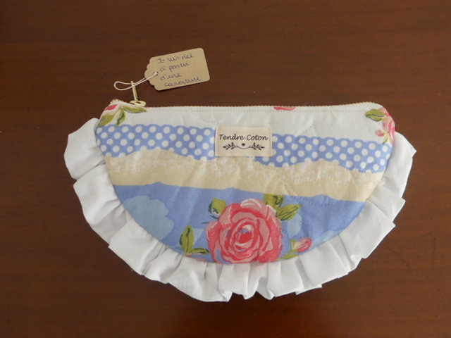 Pochette Luna fleurie 