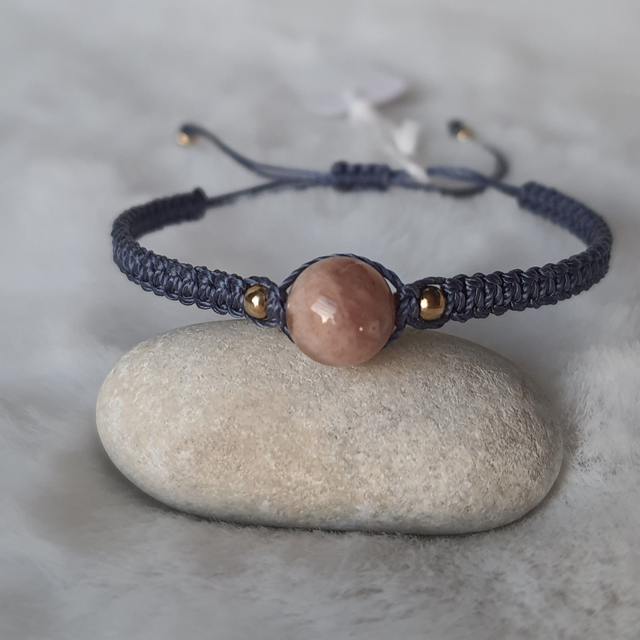 Bracelet femme 1 pierre "Pierre de Soleil"