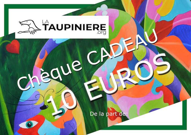 Chèque cadeau 10 euros