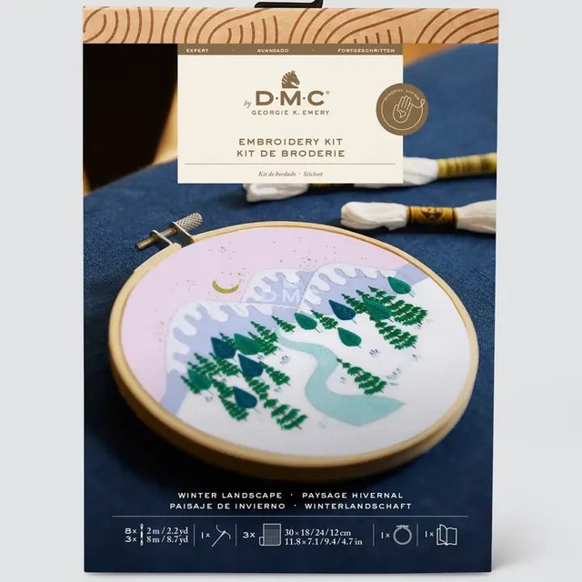 winter landscape craft kit (DMC Group)