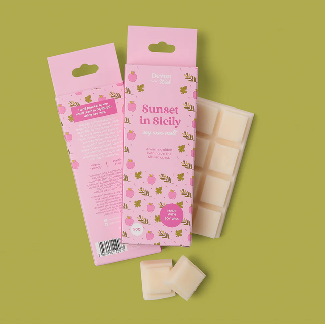 Devon wick Sunset in Sicily Snap Bar Wax Melts