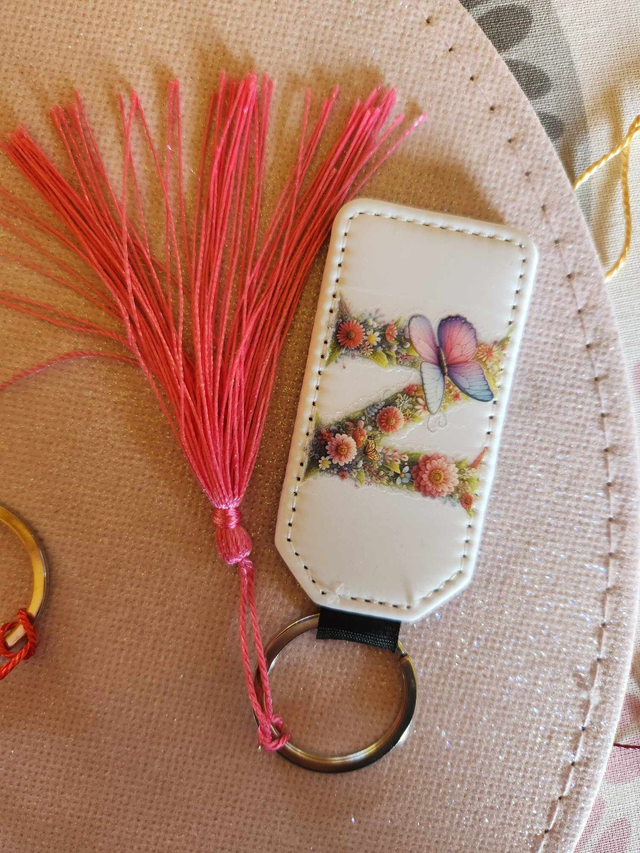 Porte clés " N " Lettre. 