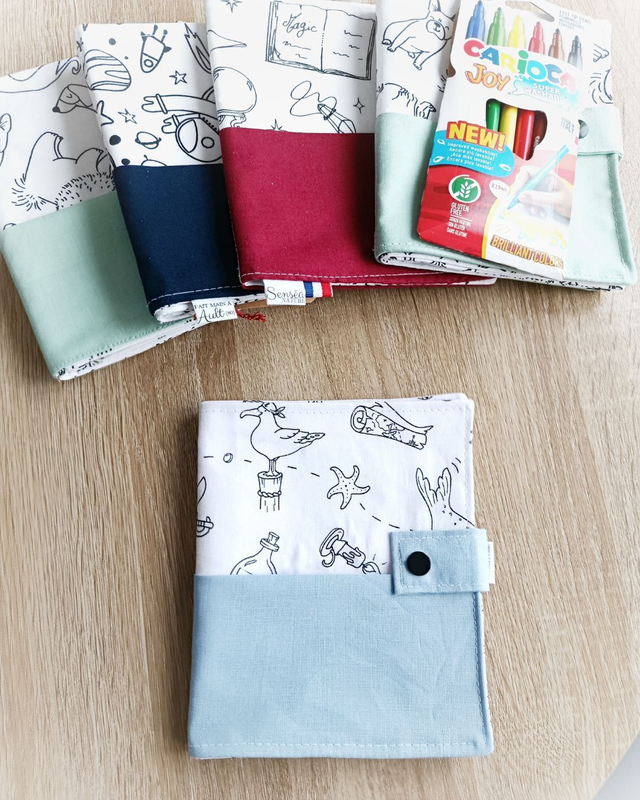 Coloriage lavable Pirates