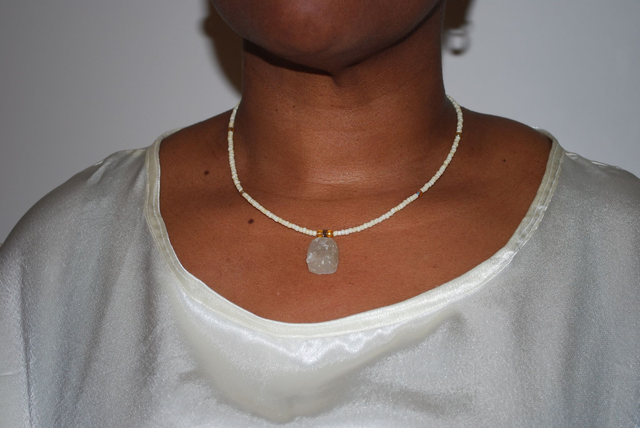 Collier en citrine