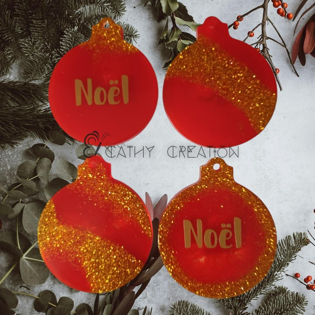 Lot de 4 suspensions 