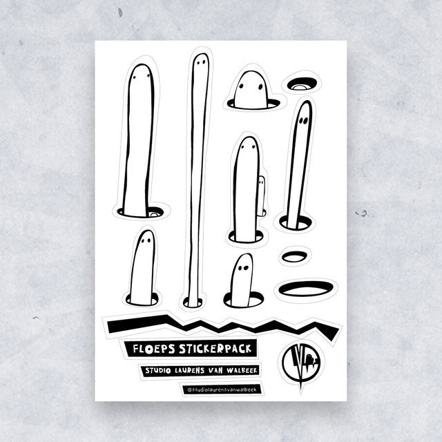 Stickervel | Floeps