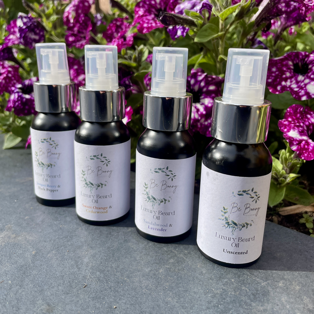 Beard Oils with pump