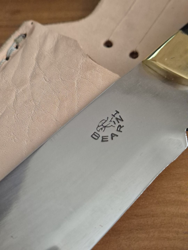 Faca Turca Patriarca Gaúcha Artesanal 11 Pol Inox Chifre