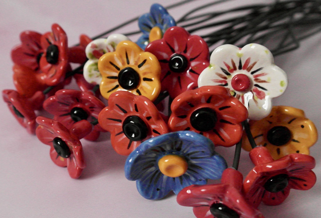 Petit coquelicot sur tige