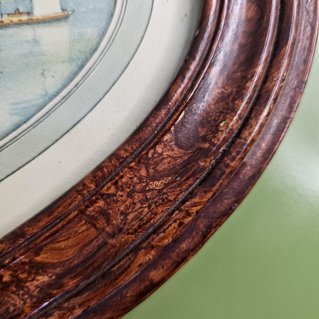 Ancienne chromolithographie signée Geo Dunoy