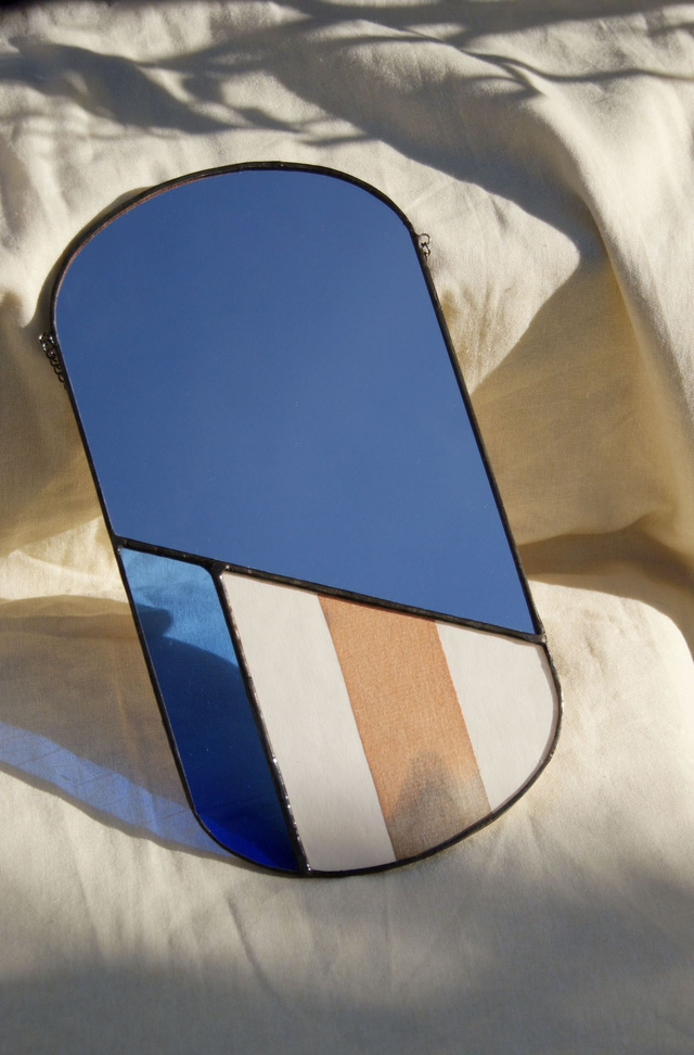 Miroir Origine ● Modèle Bleu avocat