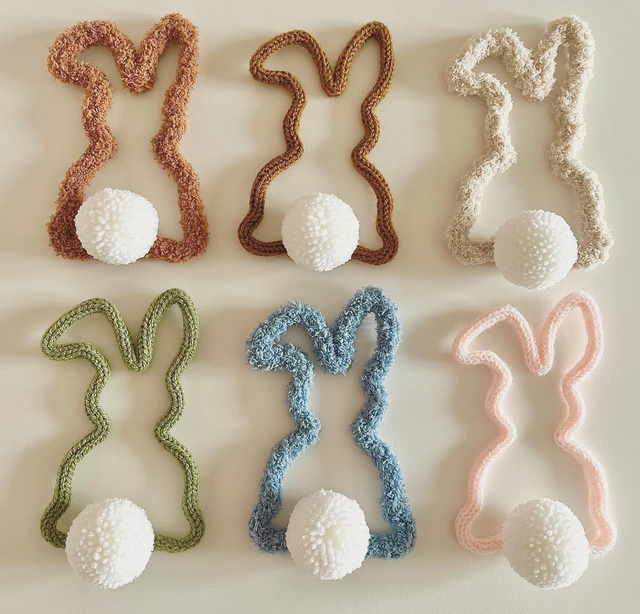 Décoration Pâques lapin 