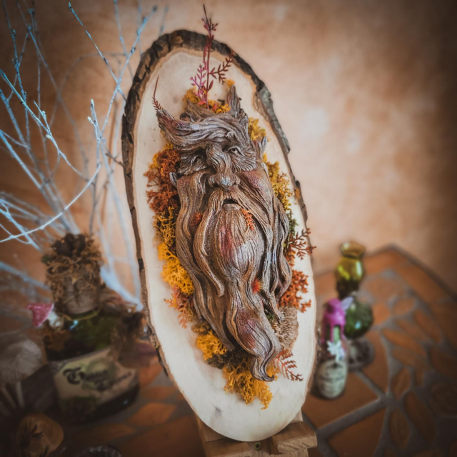 Ent d&#039;automne - Sculpture Fantastique 