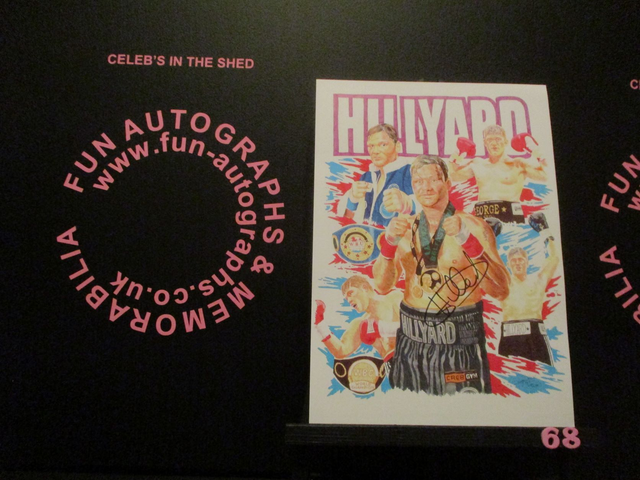 George Hillyard Limited Edition Signed A4 Portrait Drawing Print (68)