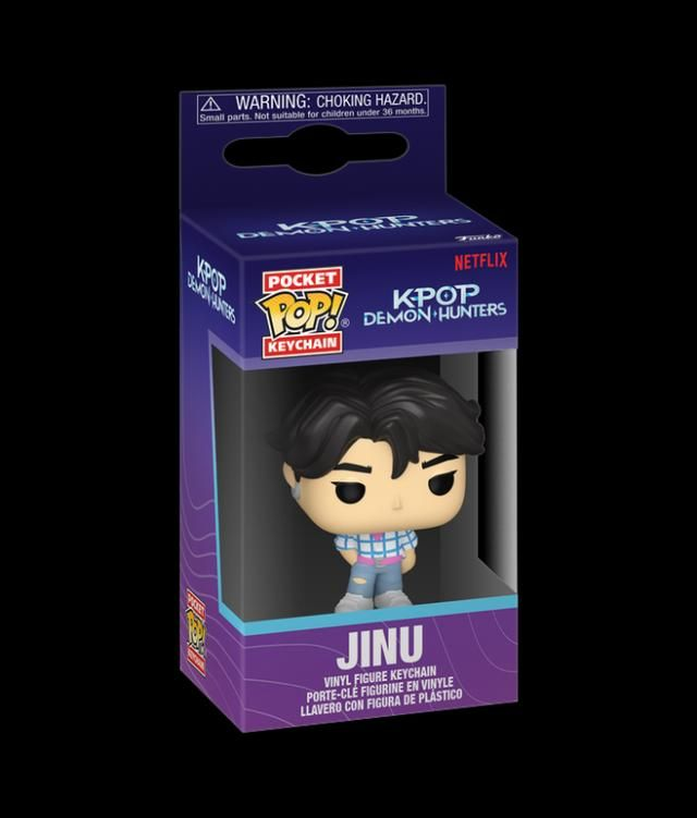 Keychain - Pocket Pop! - KPop Demon Hunters - Jinu, Saja Boys