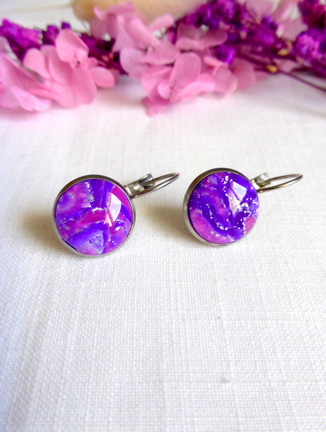 Dormeuses - Eclat de lavande