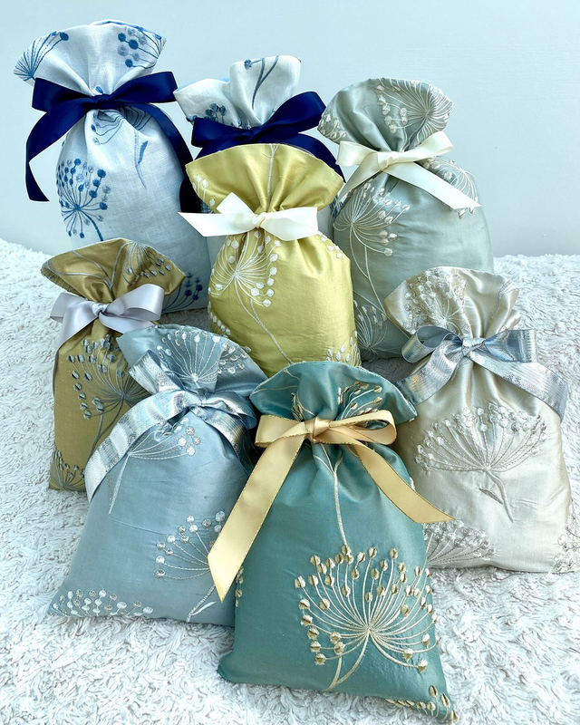 Silk &amp; Linen Gift Bags
