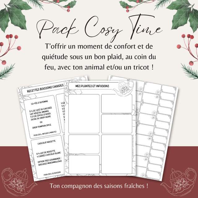 Pack Cosy Time - Compagnon des saisons fraîches