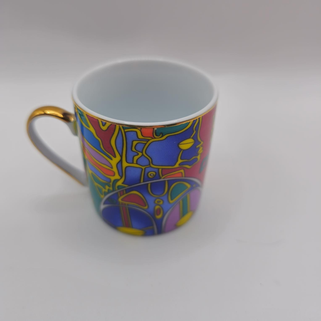 Ensemble de 4 tasses et sous-tasses à café