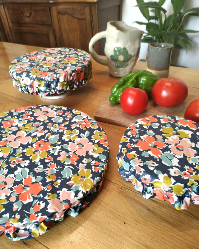 Lot de 3 Couvres-plats Collection fleurie  🌸