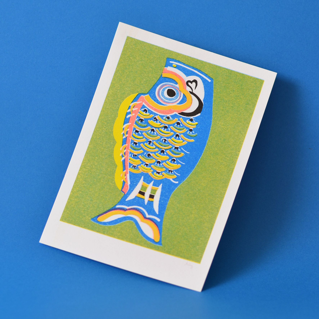 A5 Jouet folklorique japonais : koi no bori