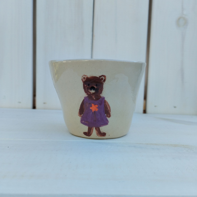 Kis Cappuccinos Bögre - Macis bögre fül nélkül