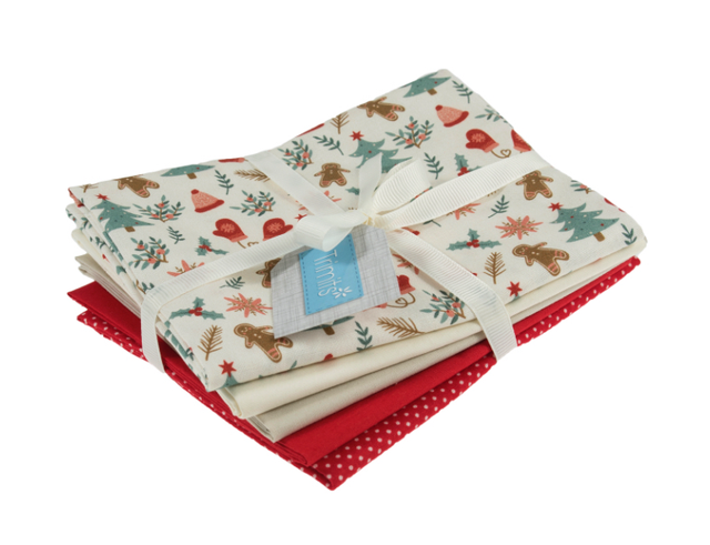 LIMITED SPECIAL OFFER - Trimits Fabric Fat Quarters - Bundle of 5