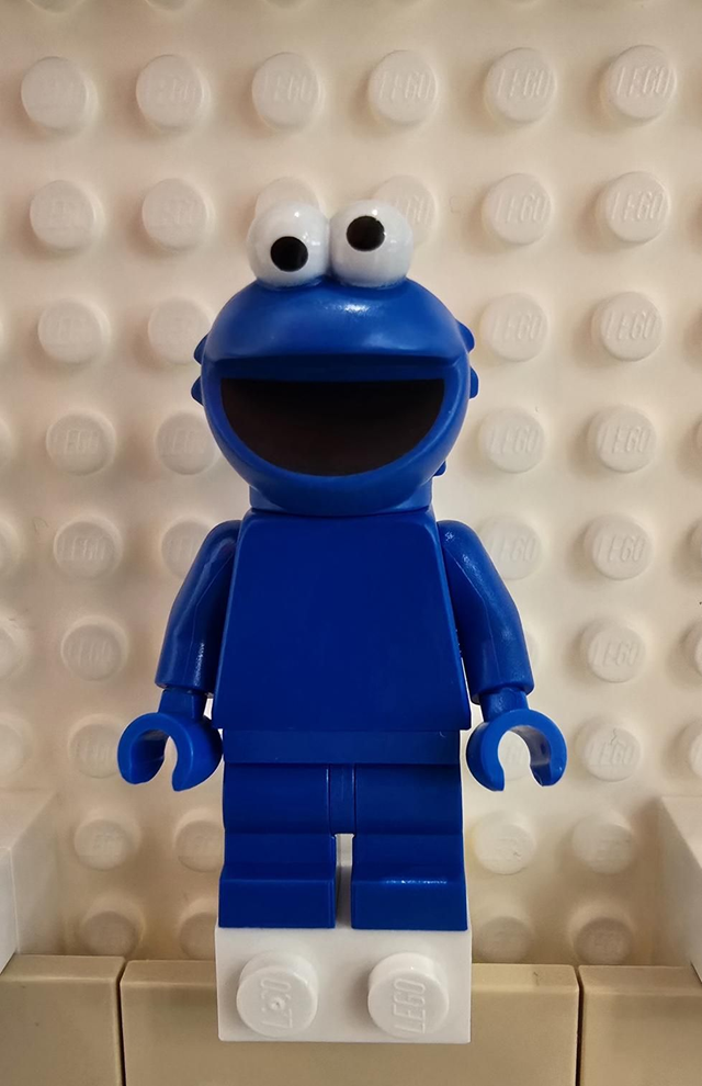 LEGO idea077 Krümelmonster Minifigur