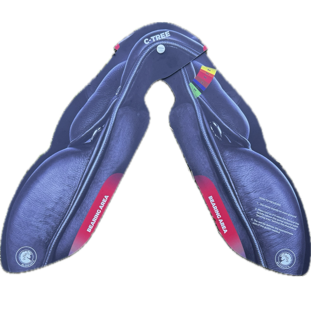 Blómatún Kopfeisenmaßschablone