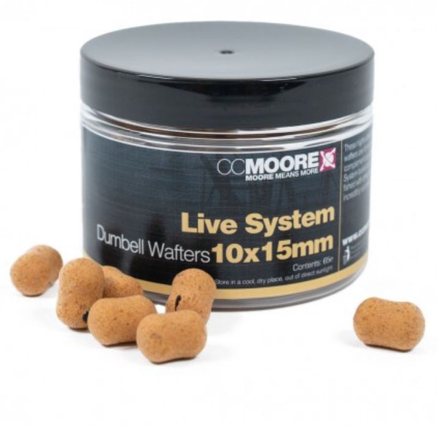 CC Moore Live System Dumbell Wafters 10x15mm