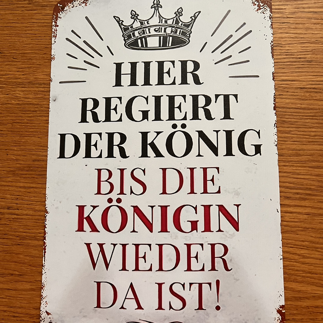 Hier regiert der König