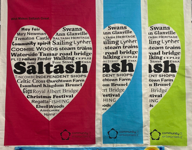 Saltash Tea Towel
