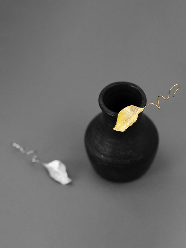 *Designer Silver Jewellery* Autumn Leaves Silver Earrings