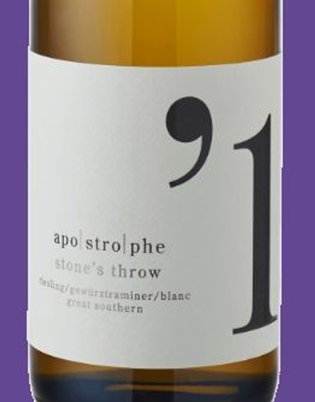 Apostrophe 'Stones Throw' White Blend, 2023, Great Southern, Western Australia