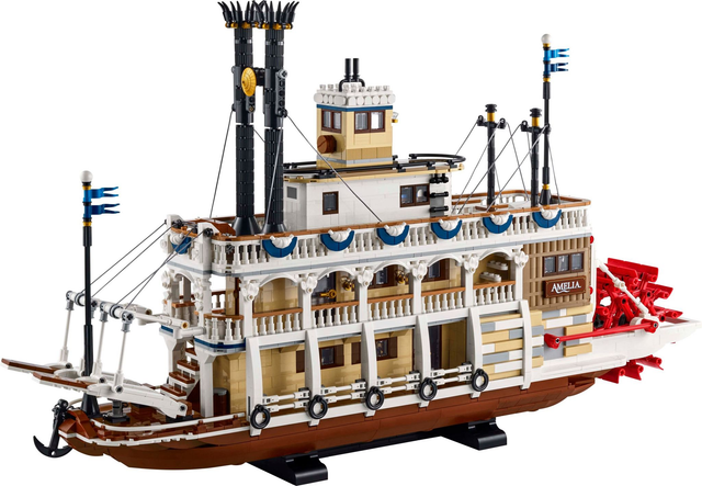 LEGO 21356 Flussraddampfer