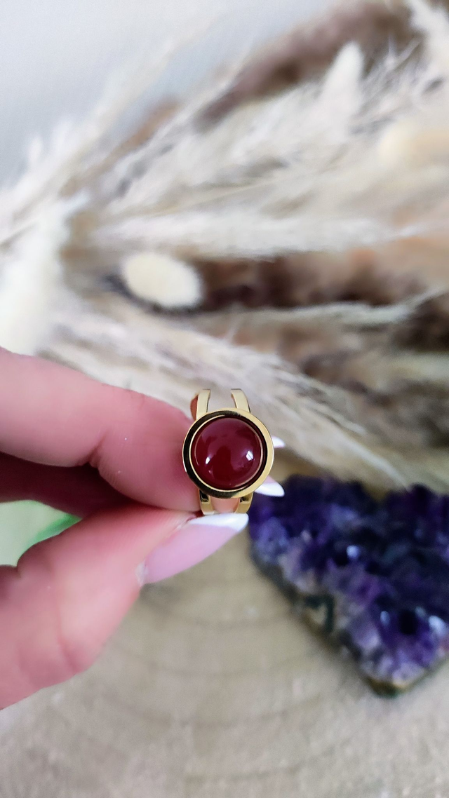 Bague Azélys Cornaline