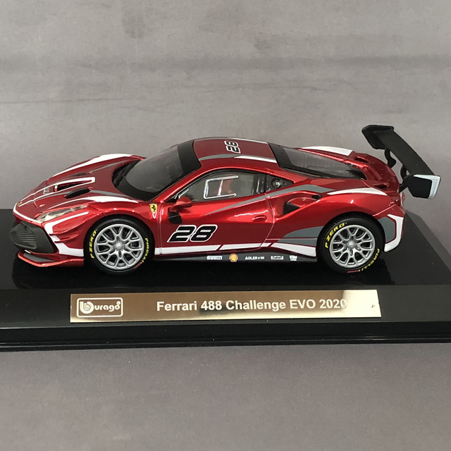 Ferrari 488 Challenge Evo 2020 Bburago Signatur Serie 1:43