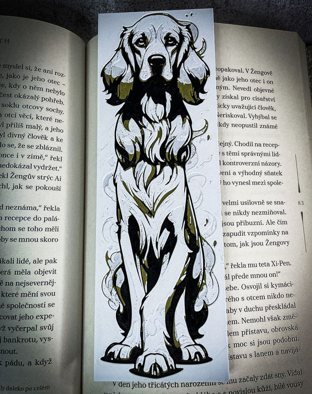 Záložka velká Pejsek 02