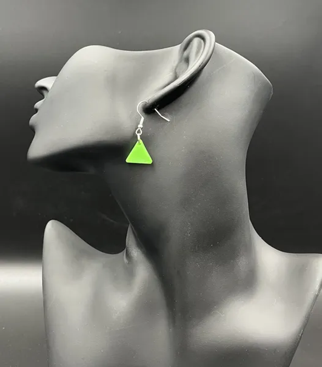 Boucles d&#039;oreilles Triangle (10230)