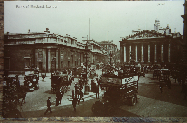 Bank of England London  vintage postcard - Postcard No. JV7327 - unposted Our Ref A233